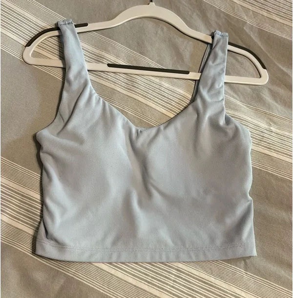 Aerie Top Tank Crop blue - Image 2