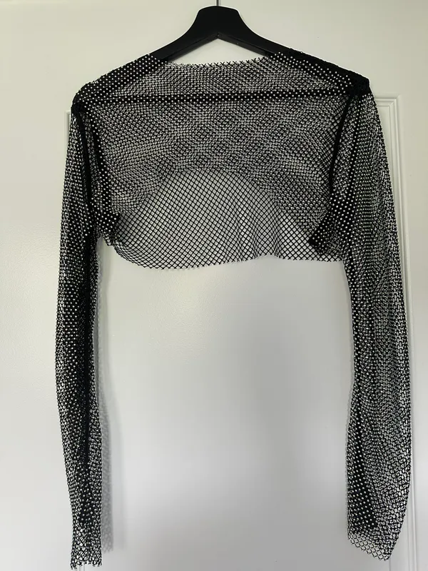 Mesh Sequined Festival Top - Image 2
