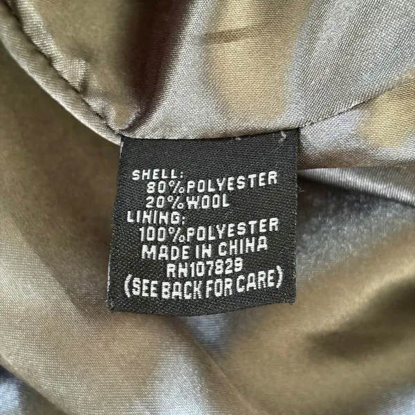 Sashimi Womens Grey Plaid Hooded Wool Blend Pea Coat Jacket Size Medium‎ - Image 8