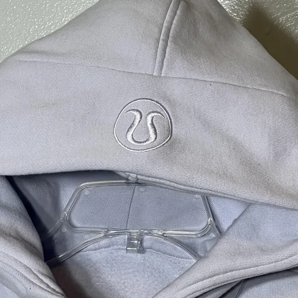 Lululemon Hoodie Womens Size XS/SM Lavender Scuba Cropped 1/2 Zip Pullover - Image 6