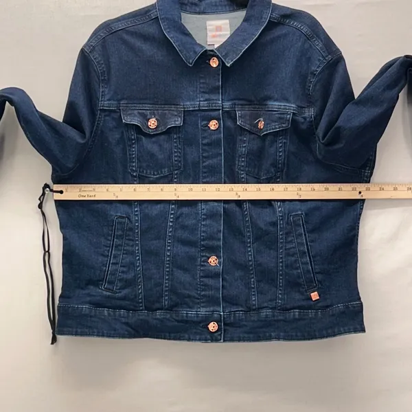 LulaRoe‎ Denim Jacket Blue 3XL - Image 10