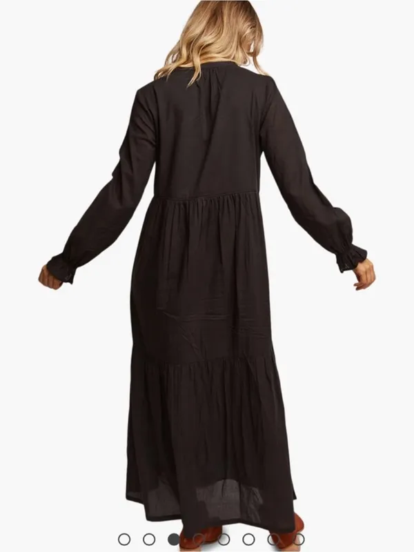 Able Jane Maxi Dress in black Size Large 100% cotton - Image 2
