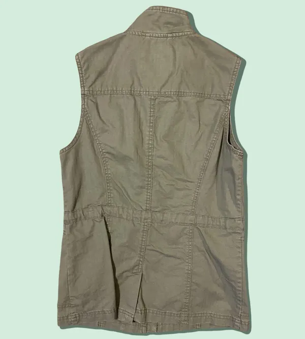 Olive Green Vest - Image 2