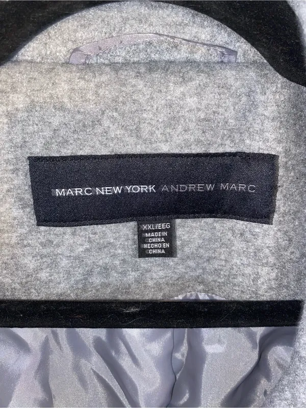 Marc New York Andrew 3-Button Classic Peacoat Wide Notch Collar Fall plus size - Image 8