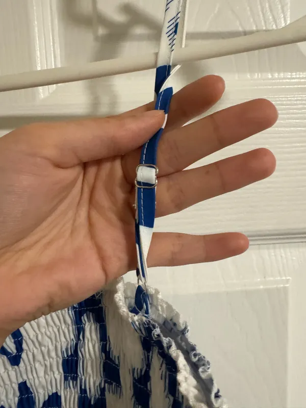 Blue and white sundress Size M - Image 3