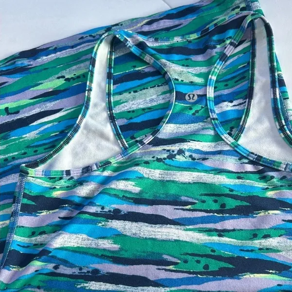 Lululemon Cool Racerback in Seven Wonders Multi Size 4 - Image 11