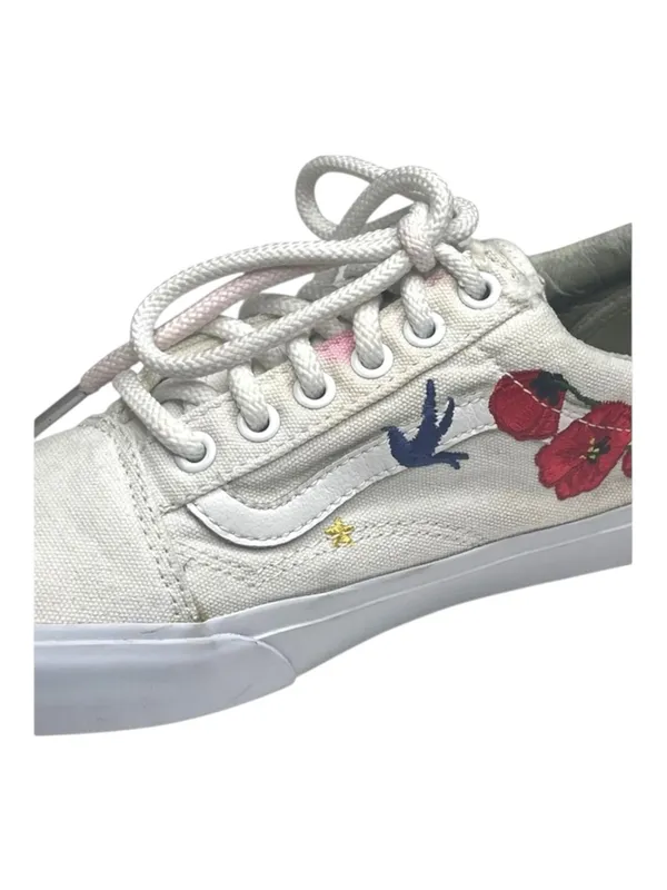 Vans® ✌︎ Old Skool Limited Edition Desert Embellished Sneaker ✌︎︎ White ✌︎︎ 7M - Image 8