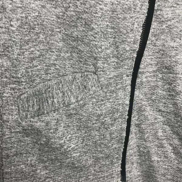 Anthropologie Dolan Lace Panel Gray Zip Up jacket‎ - Image 6