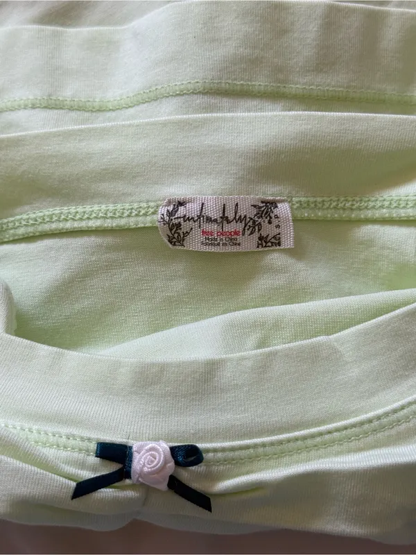 Free People Intimately | Light Green Spaghetti Strap Tank Top Cami | Small - Image 5