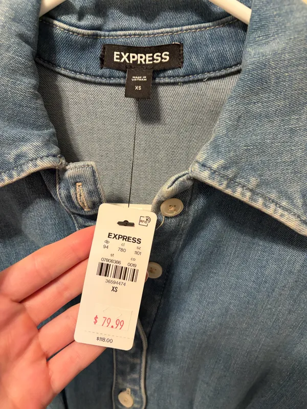 Denim Dress - Image 4