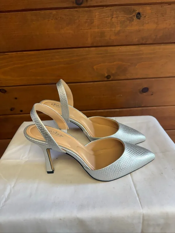 Charles by Charles David Iniko slingback pumps pointed toe/ stiletto heel Sz 8 S - Image 2