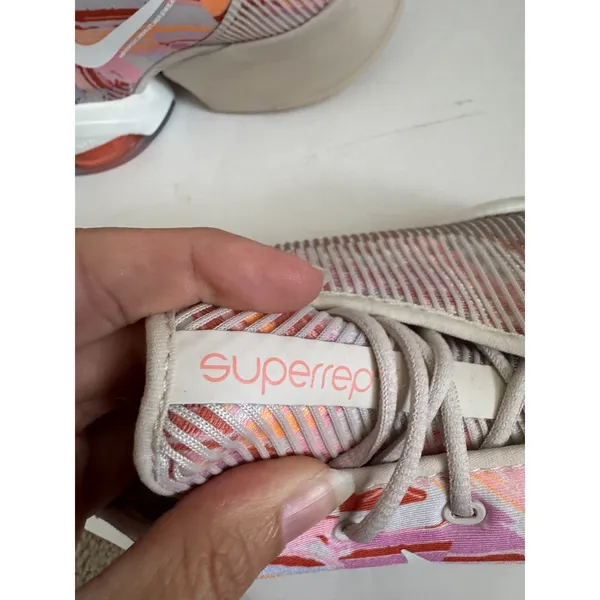 Nike Superrep Trainer Zoom Air Sneakers Pink Orange Size 7.5 - Image 8
