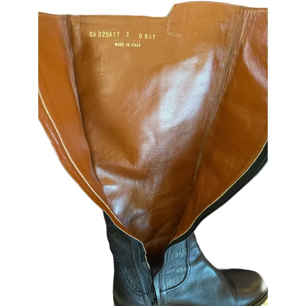 VTG Heritage Cole Haan Italian‎ Made Handcrafted Leather Equestrian Riding Boots - Image 7