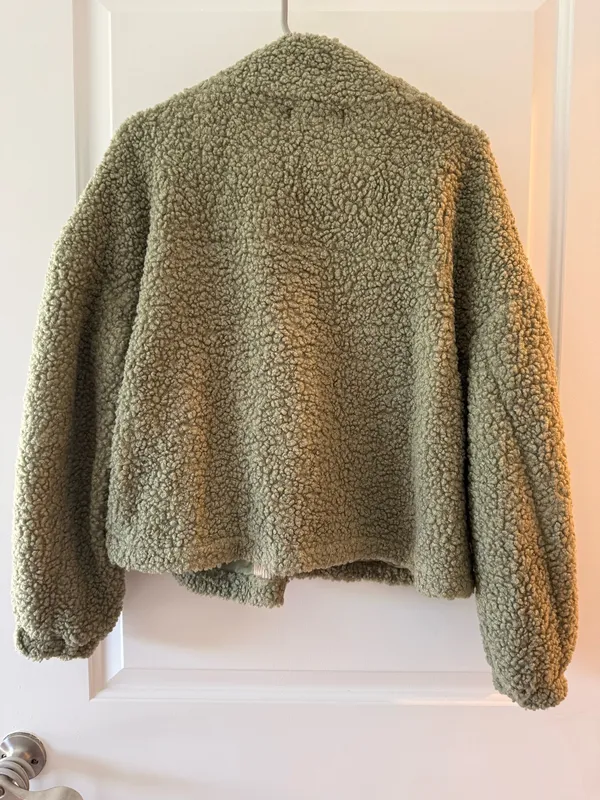 Juliana’s fleece jacket Green Size M - Image 2