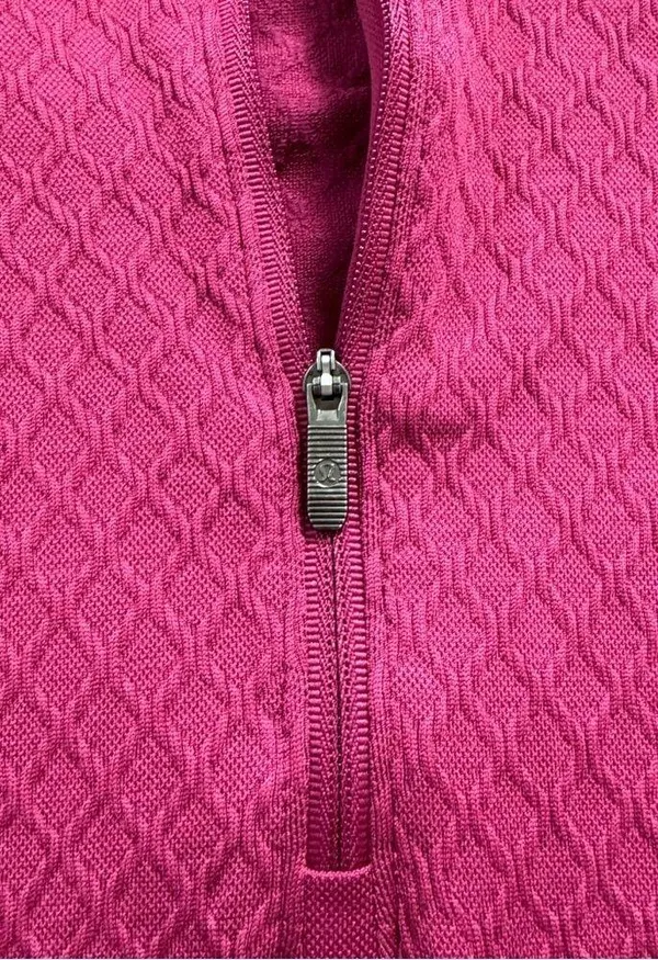 Lululemon Rest Less 1/2 Zip Star Ruby - Image 7