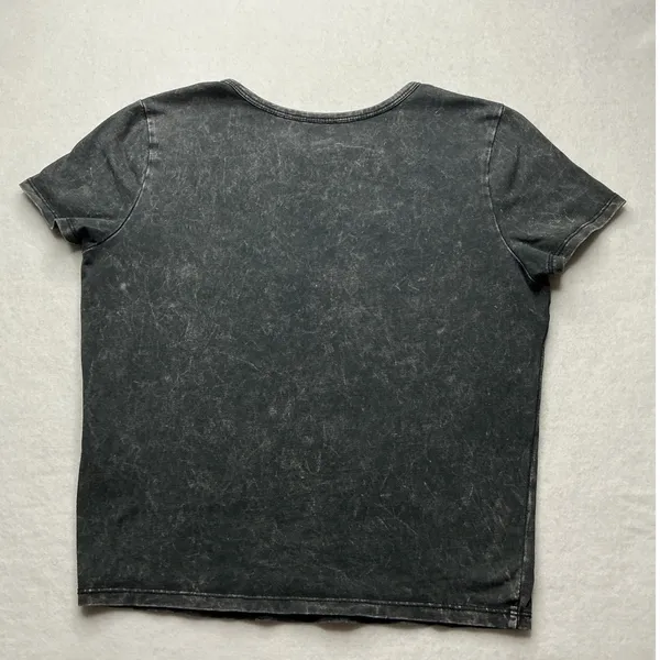 Hollister Los Angeles California Rally Week Graphic T-Shirt Gray Acid Wash M - Image 2