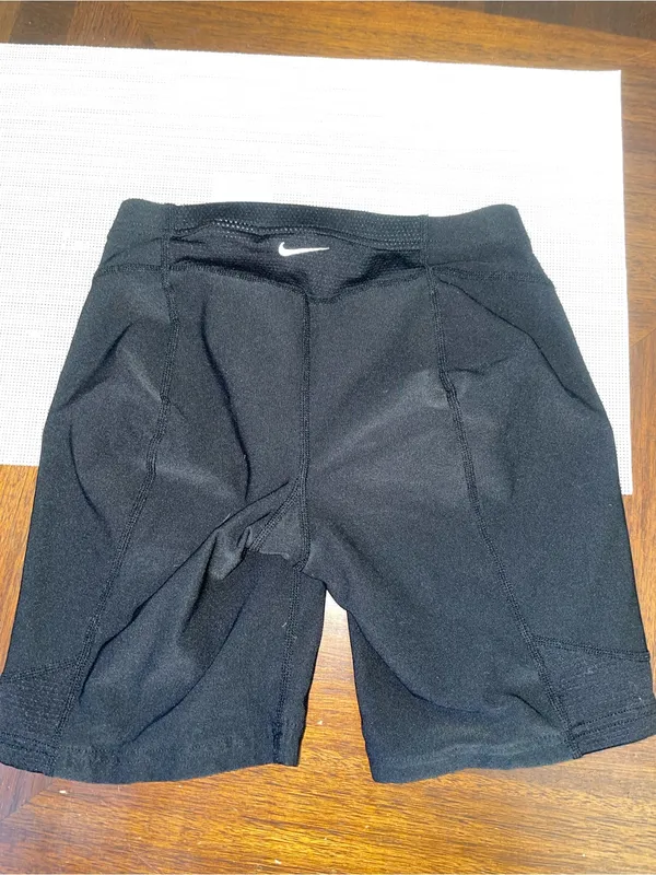 Nike Black Compression Biker Shorts Women’s XS Athletic Training - Image 2