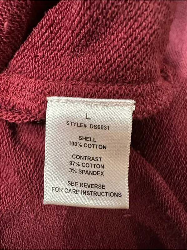 Oli & Hali Washed Pink Hooded Sweatshirt Tunic Dress – Size Large - Image 10
