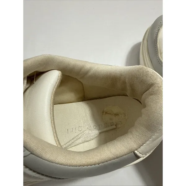 Madden Girl Natlie Sneakers Womens Size 7M White Grey Preowned - Image 9