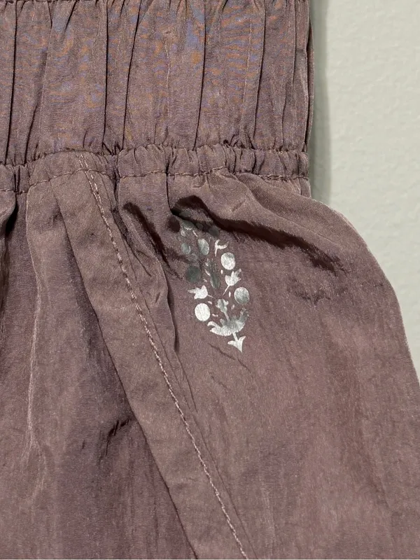 FP Movement Free People The Way Home Workout Shorts Moonlight Mauve Size Medium - Image 5