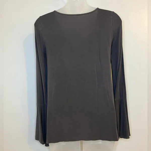 American Eagle Soft & Sexy Gray Long Sleeve Tee Size XS - Image 3