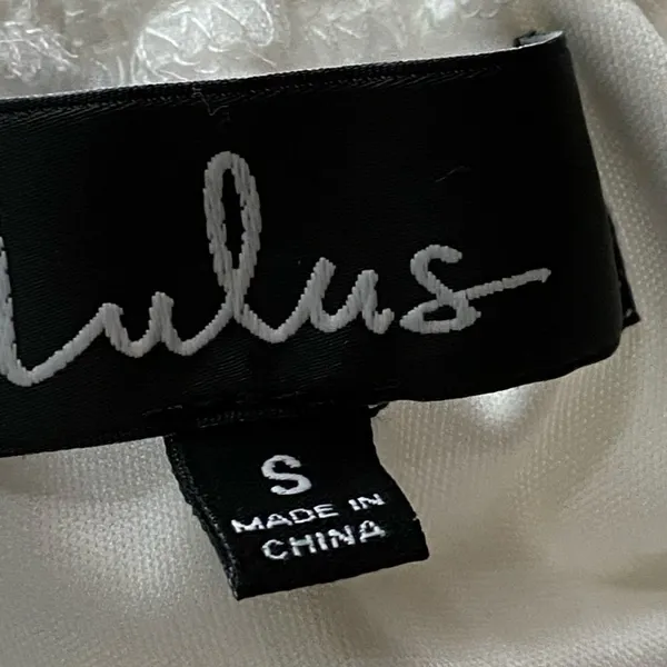 Lulu's Tunic Dress White NWT‎ - Image 4