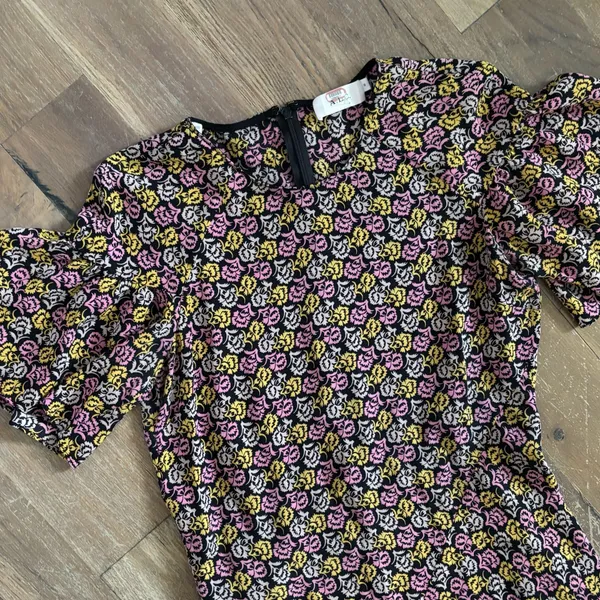 A.L.C. Floral Tilly Dress Size 6 - Image 6