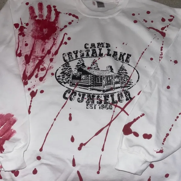 Custom Friday the 13th sweatshirt Size XL - Image 3