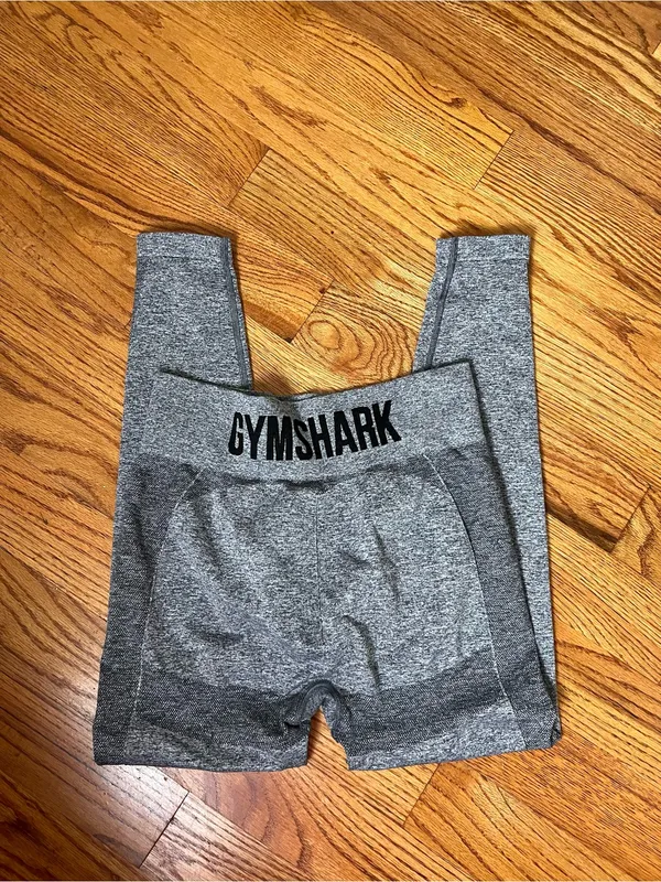 Gymshark Grey Seamless Leggings - Image 4