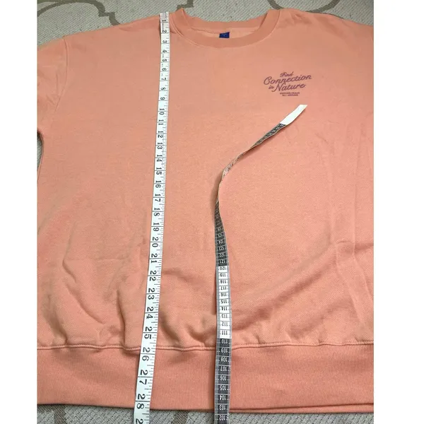 Old Navy SoComfy Oversized Sweatshirt Daybreak Drop Shoulder Pullover Size L - Image 4