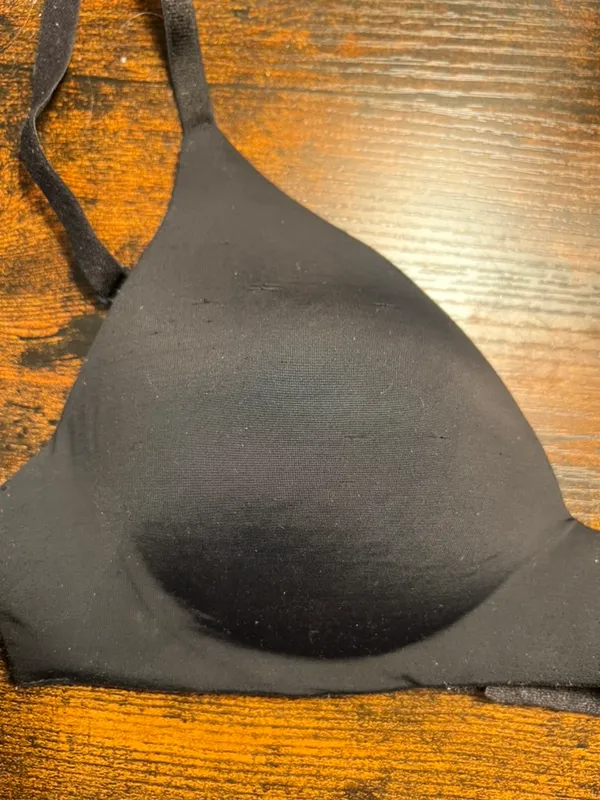 Black Padded Bra - Image 4