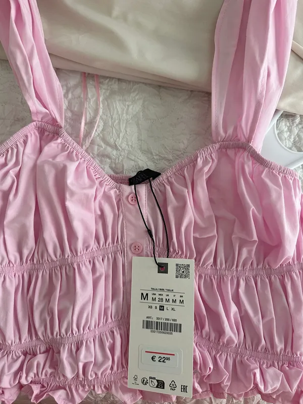 Pink ZARA Top - Image 2