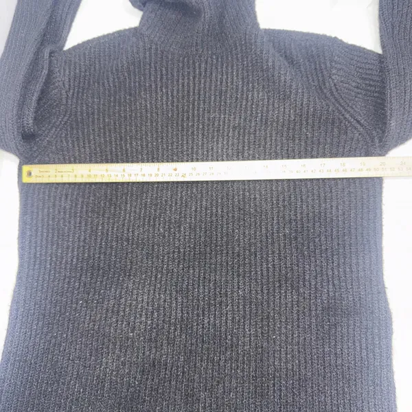 Steve Madden Black Long‎ Sleeve Minimalist Designer Sweater Dress Small NWT - Image 9