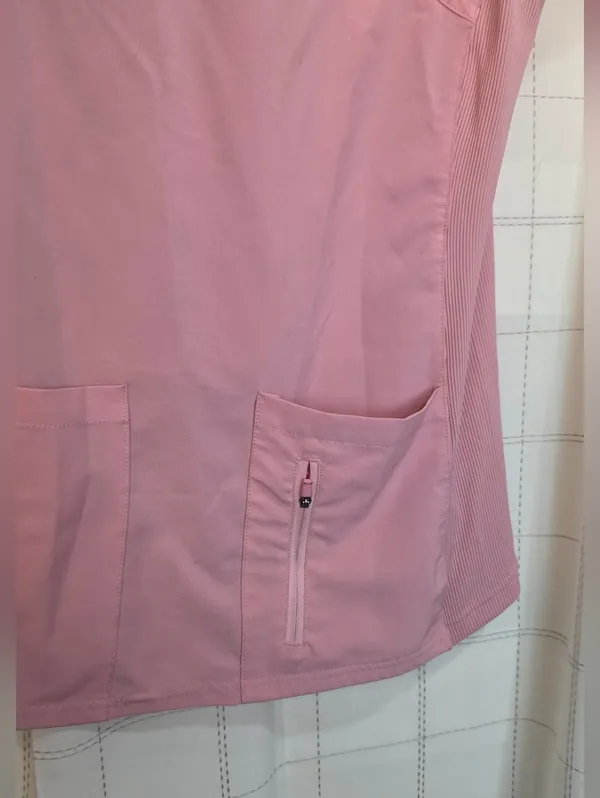 Crush Scrub Top Pink - Image 2