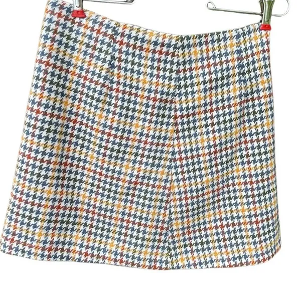 Sadie & Sage size S houndstooth poly wool blend skirt. - Image 3