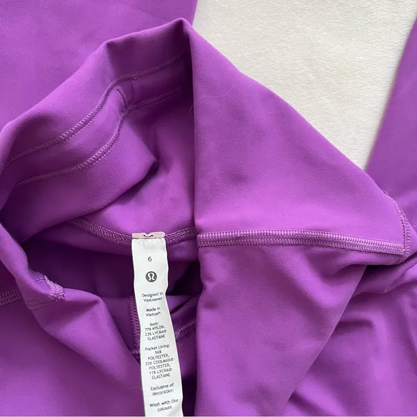 Lululemon Wunder Under Train High-Rise Tight 25" (Moonlit Magenta) - Image 6