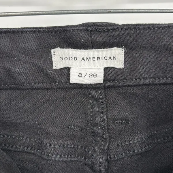 Good American Good Legs Skinny Jeans Women’s Size 8 in Black - Image 5