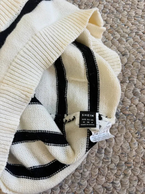 Shein Cropped Vest Sweater - Image 3