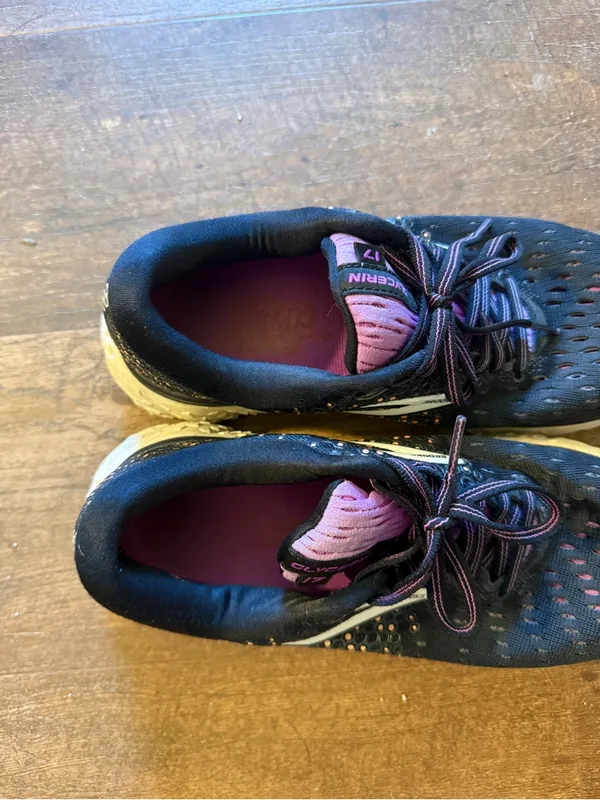 Brooks Glycerin 17 Running Shoes Black Purple Women’s Size 7.5 - Image 3