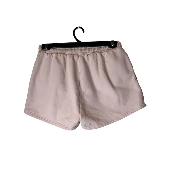 Ksubi 3 x‎ 4 Trak Shorts Women Large Dusty Pink Cotton Fleece Athleisure Comfy - Image 2