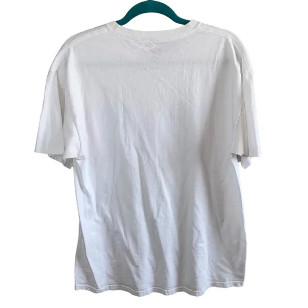 Hanes Soccer Mom Graphic T-Shirt Ref's Worst Nightmare White Tee Large Graphic‎ Shirt - Image 2