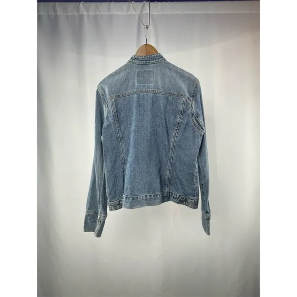 Vintage Levi's Cotton Button Up‎ Denim Jean Jacket in Blue Size Medium - Image 3