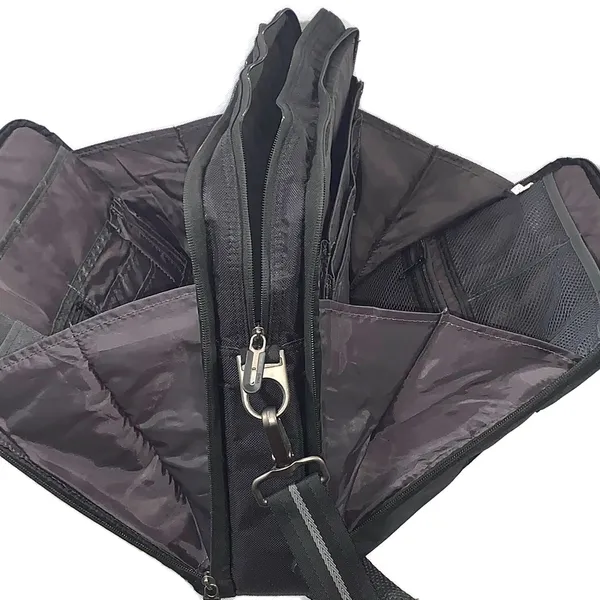 Dell Black Nylon Top Load Notebook Laptop Bag Shoulder Strap Fits Up To 15.6" - Image 4