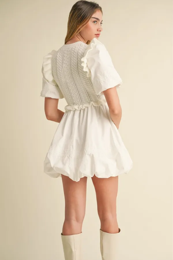Mabel Dress White - Image 3