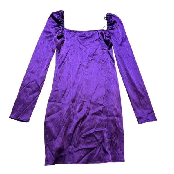 Zara Ruched Sweetheart‎ Dress M - Image 4