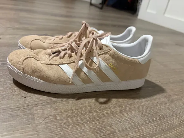 Women’s Pink Adidas Gazelle Sneakers - Image 2