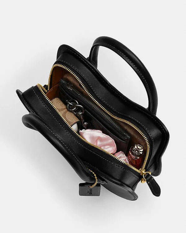 Coach Halloween Cat Crossbody Bag NWT CW615 Black Multi - Image 10