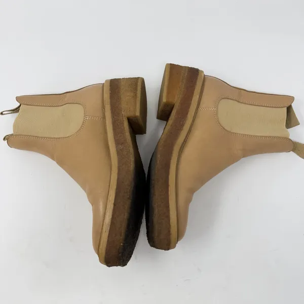 Loeffler Randall Raquel Khaki Crepe‎ Sole Chelsea Boot Womens Size 5.5 - Image 11