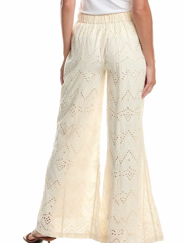 Free People Emma Eyelet Pants - Image 2