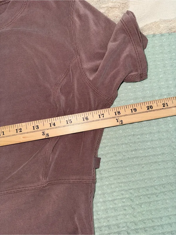 Lululemon Twist-Back Ribbed Short-Sleeve Shirt - Image 2